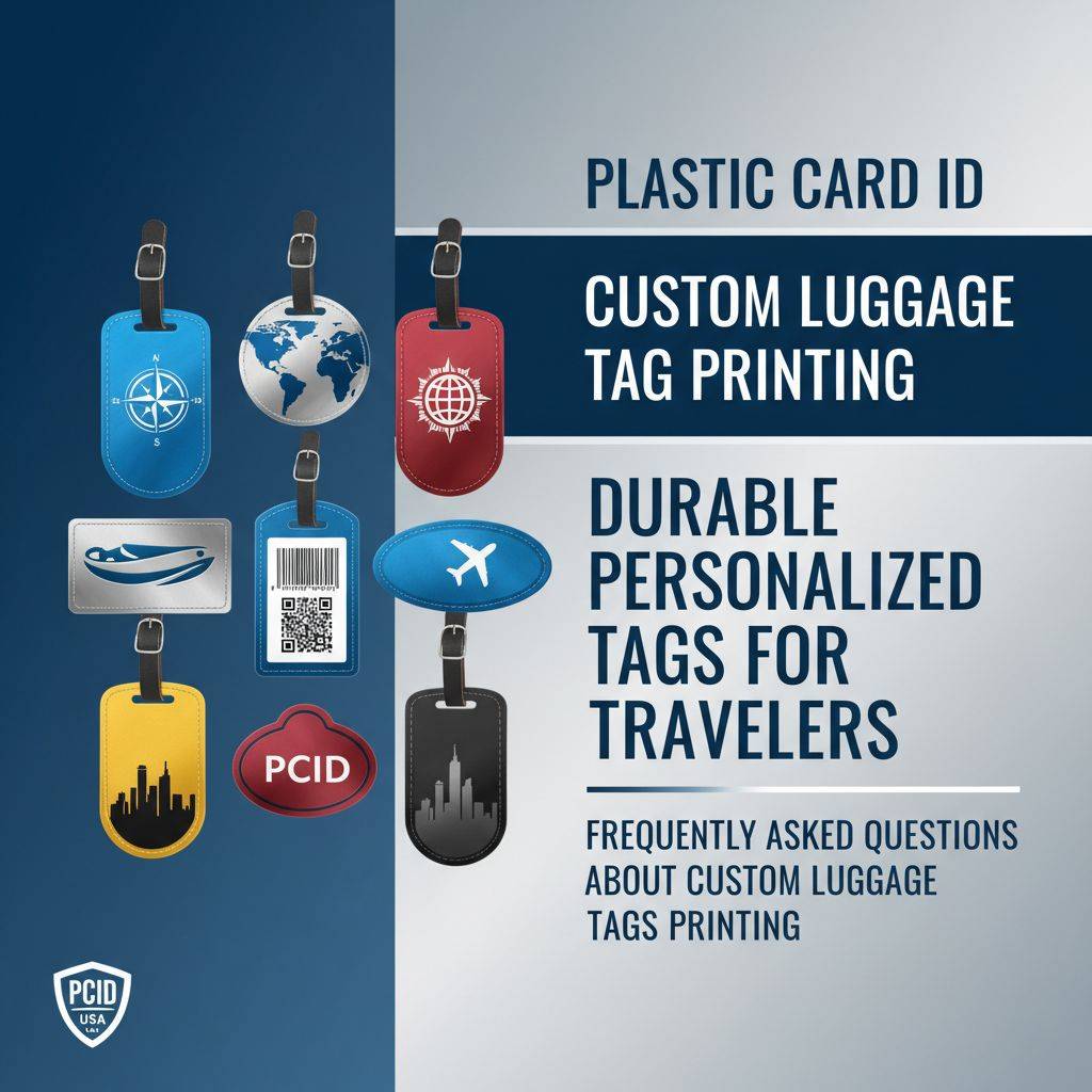 Frequently Asked Questions About Custom Luggage Tag Printing