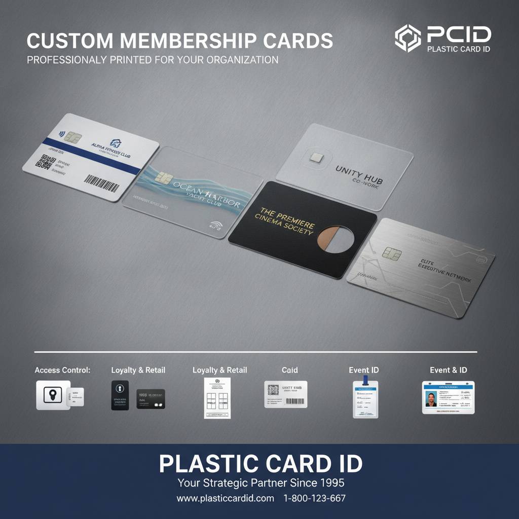 Types of Custom Membership Cards We Offer