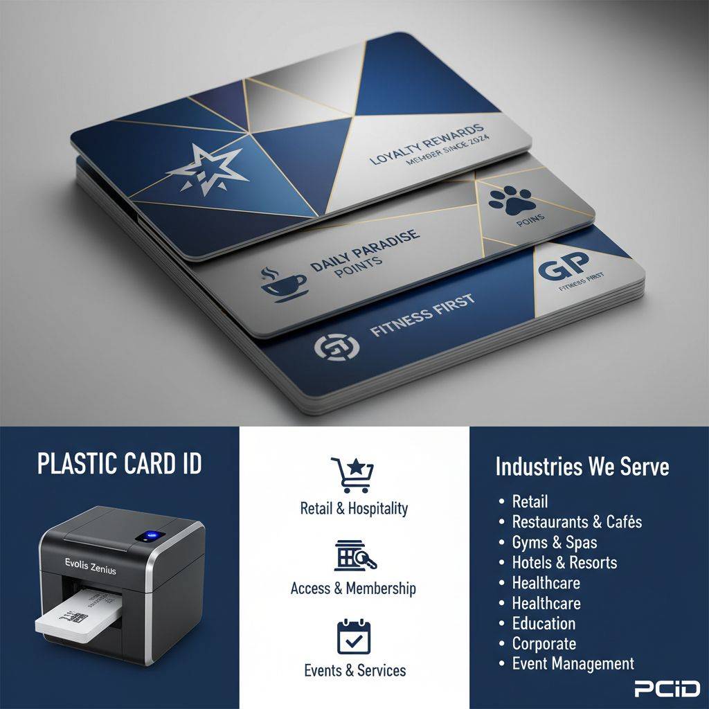 Industries We Serve With Loyalty Card Printing