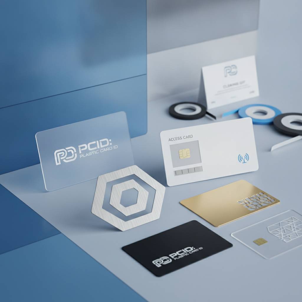 Specialty Card Options: Clear, Custom Shapes, and Metal Cards