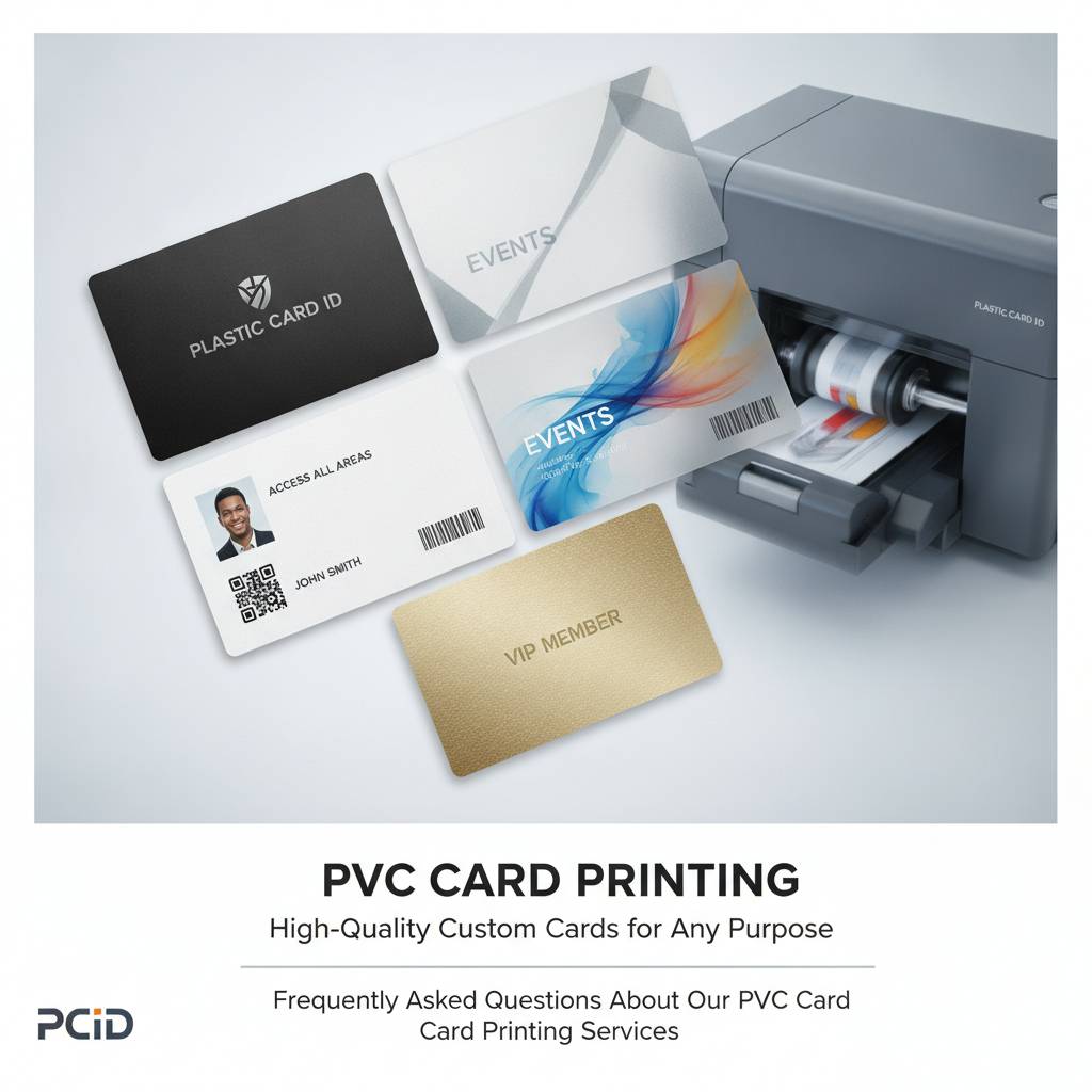 Frequently Asked Questions About Our PVC Card Printing Services