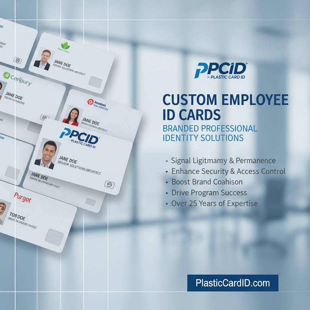 Why Custom Employee ID Cards Are a Smart Investment