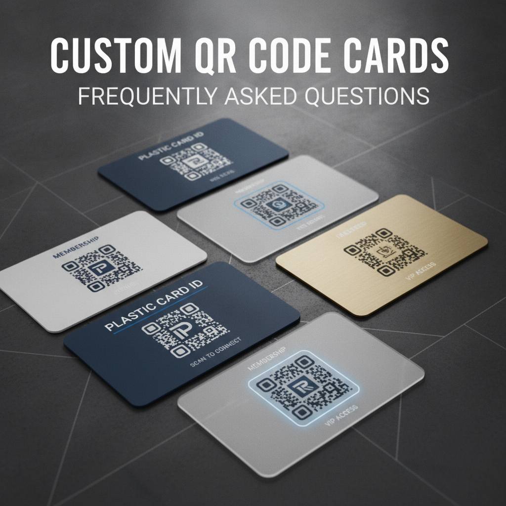 Frequently Asked Questions About Custom QR Code Cards