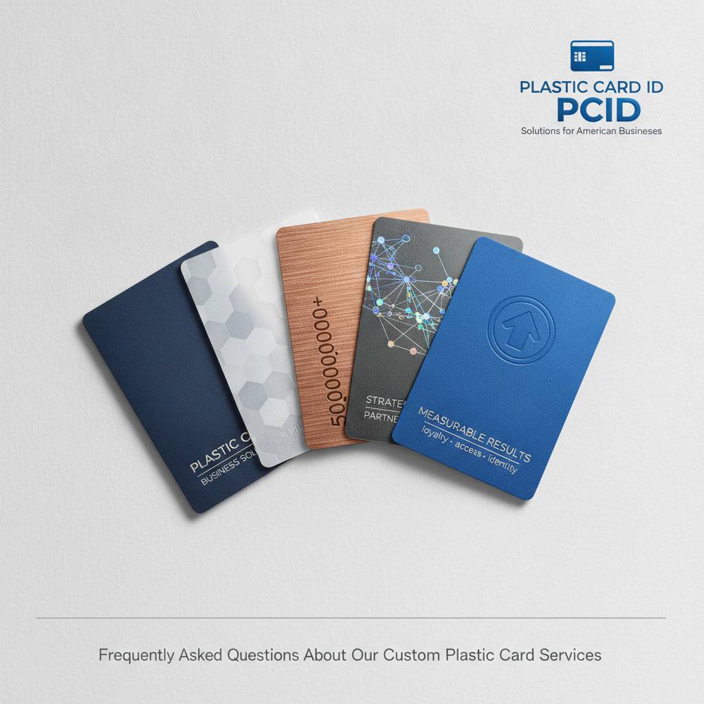 Frequently Asked Questions About Our Plastic Card Services