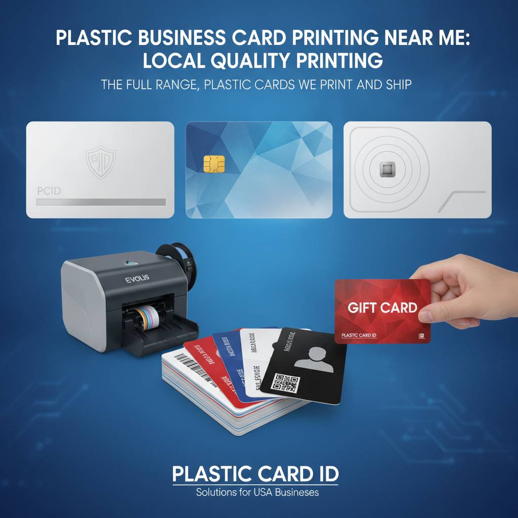 The Full Range of Plastic Cards We Print and Ship