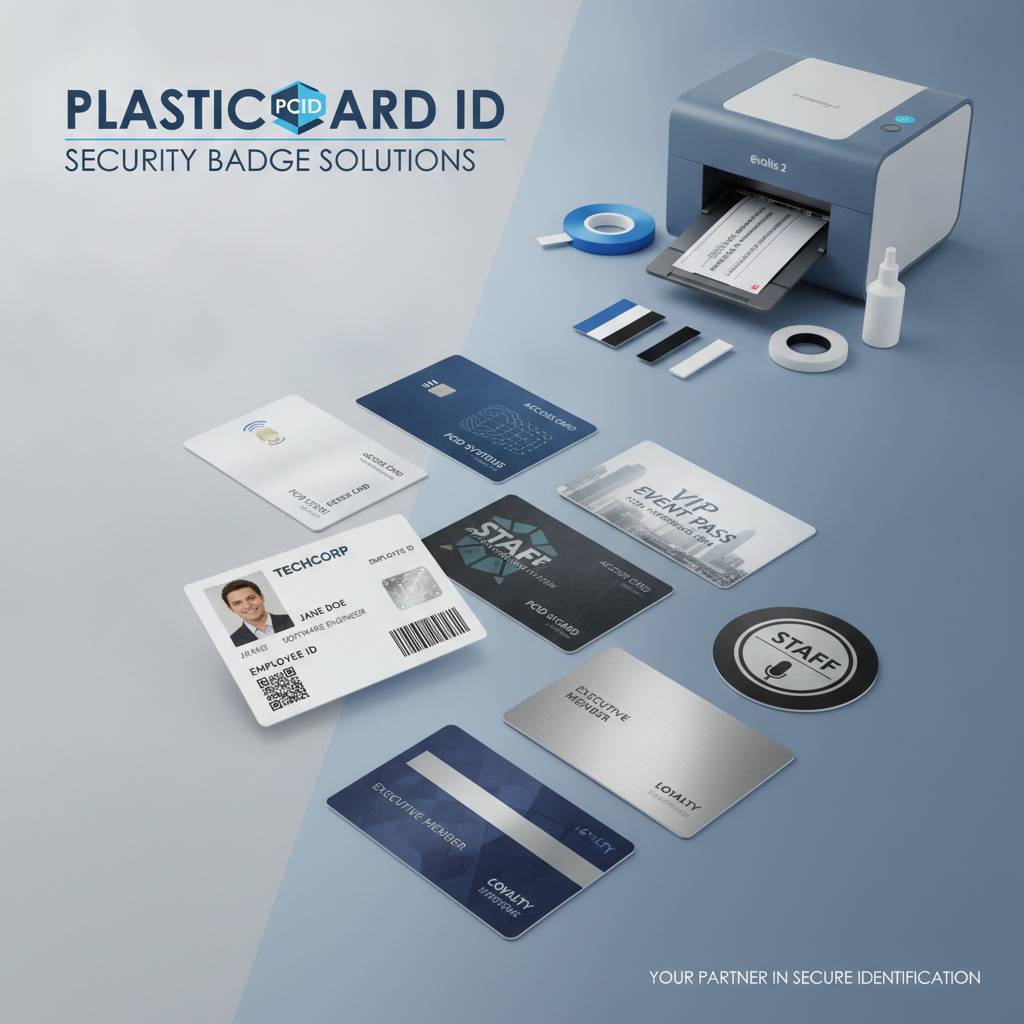 Types of Security Badges We Print and Produce